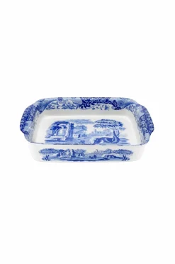 Spode Rektangulær skål 30 cm x 24 cm Blue Italian