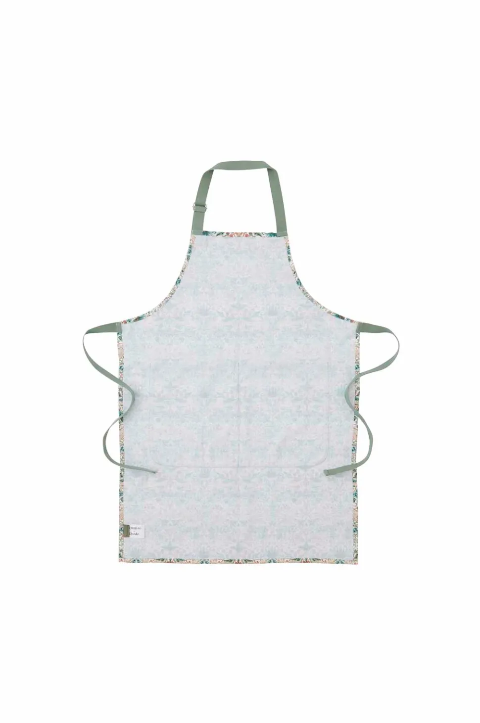 Spode Forklæde Morris & Co Strawberry Thief Cochineal /Willow