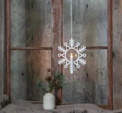 Star Trading Indendørsdekoration Flamme Snow.