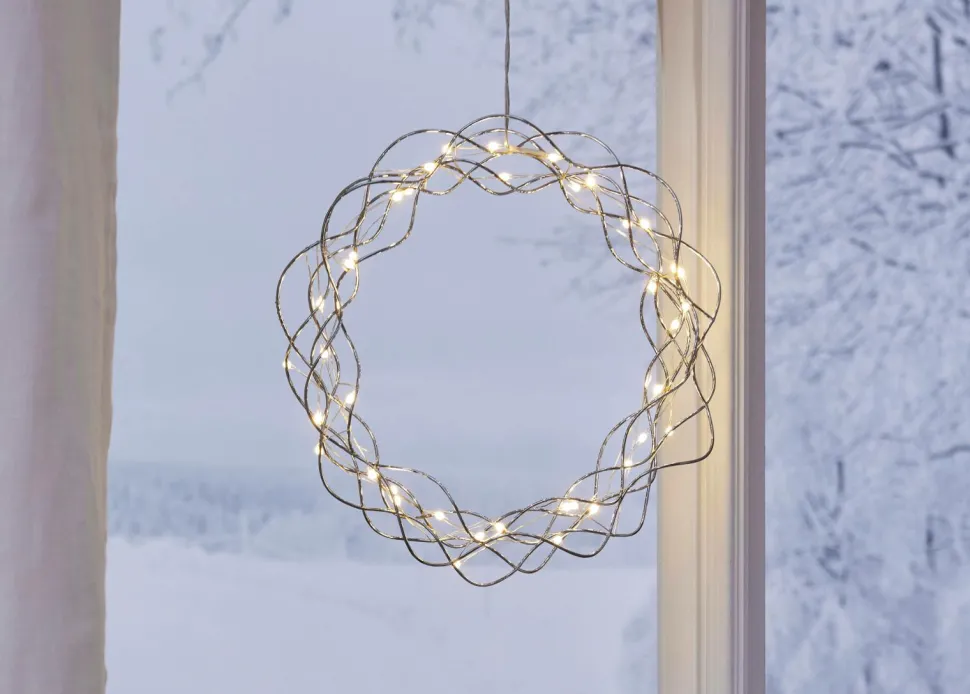 Star Trading Krøllet 30cm sølv