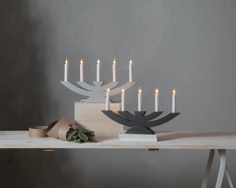 Star Trading Lysestage Navida 24 cm