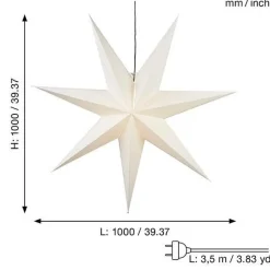 Star Trading Paperstjerne Frozen 1m