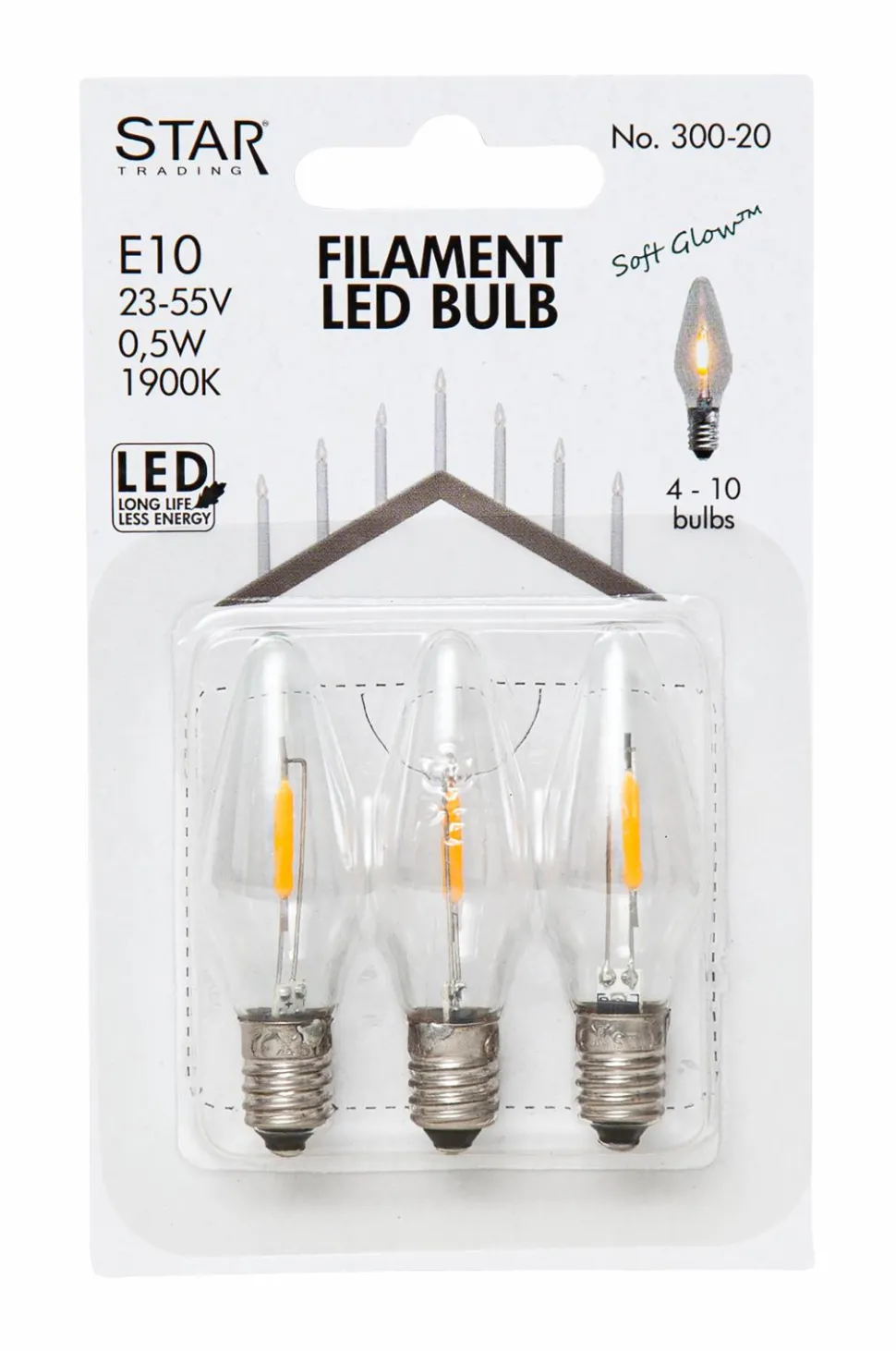 Star Trading Reservepære Sparebulb Universal LED 3p