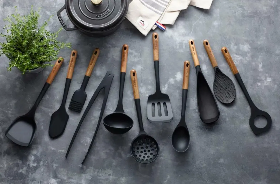 Staub Bagepensel 22 cm silikone