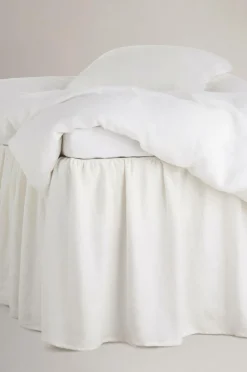 Staycation Sengekappe Calm i hør og bomuld, højde 60 cm