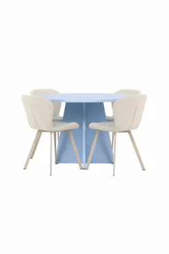 Venture Home Spisebord Bootcut med Lilja-stol