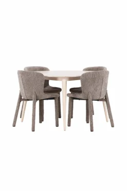 Venture Home Spisebord Flora med Astoria-stol