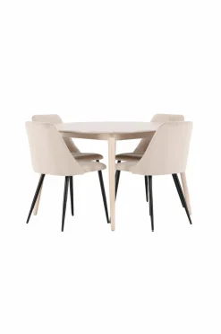 Venture Home Spisebord Flora med stol Night