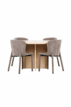 Venture Home Spisebord Strada med Astoria-stol