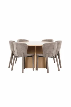 Venture Home Spisebord Strada med Astoria-stol