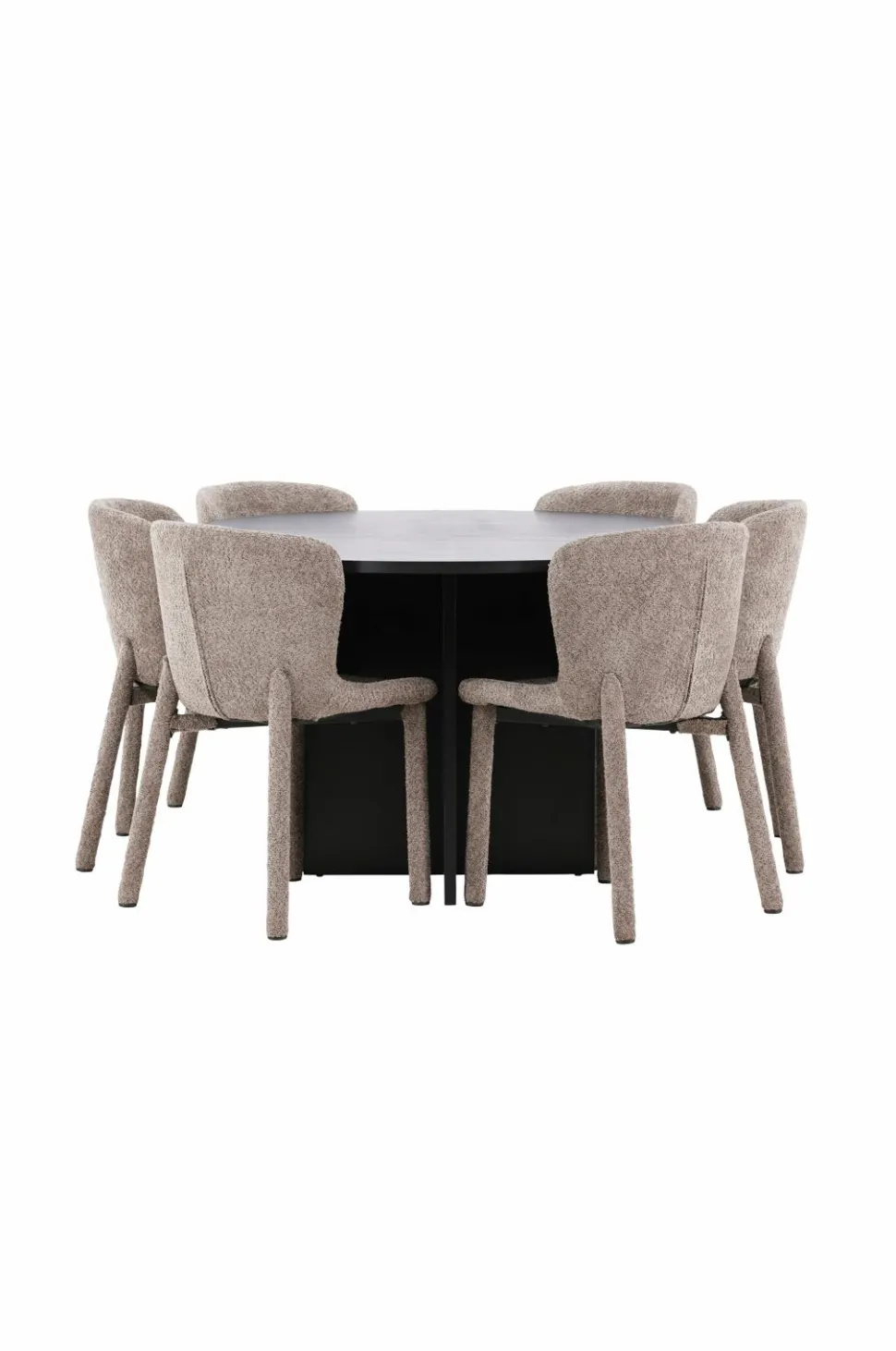 Venture Home Spisebord Strada med Astoria-stol