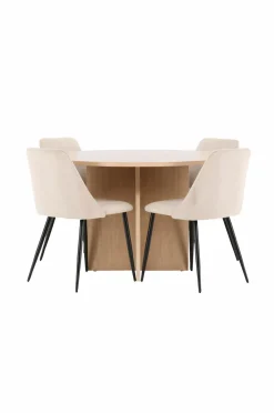 Venture Home Spisebord Strada med stol Night