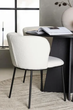Venture Home Spisegruppe Bootcut med 4 stk. stole Edina
