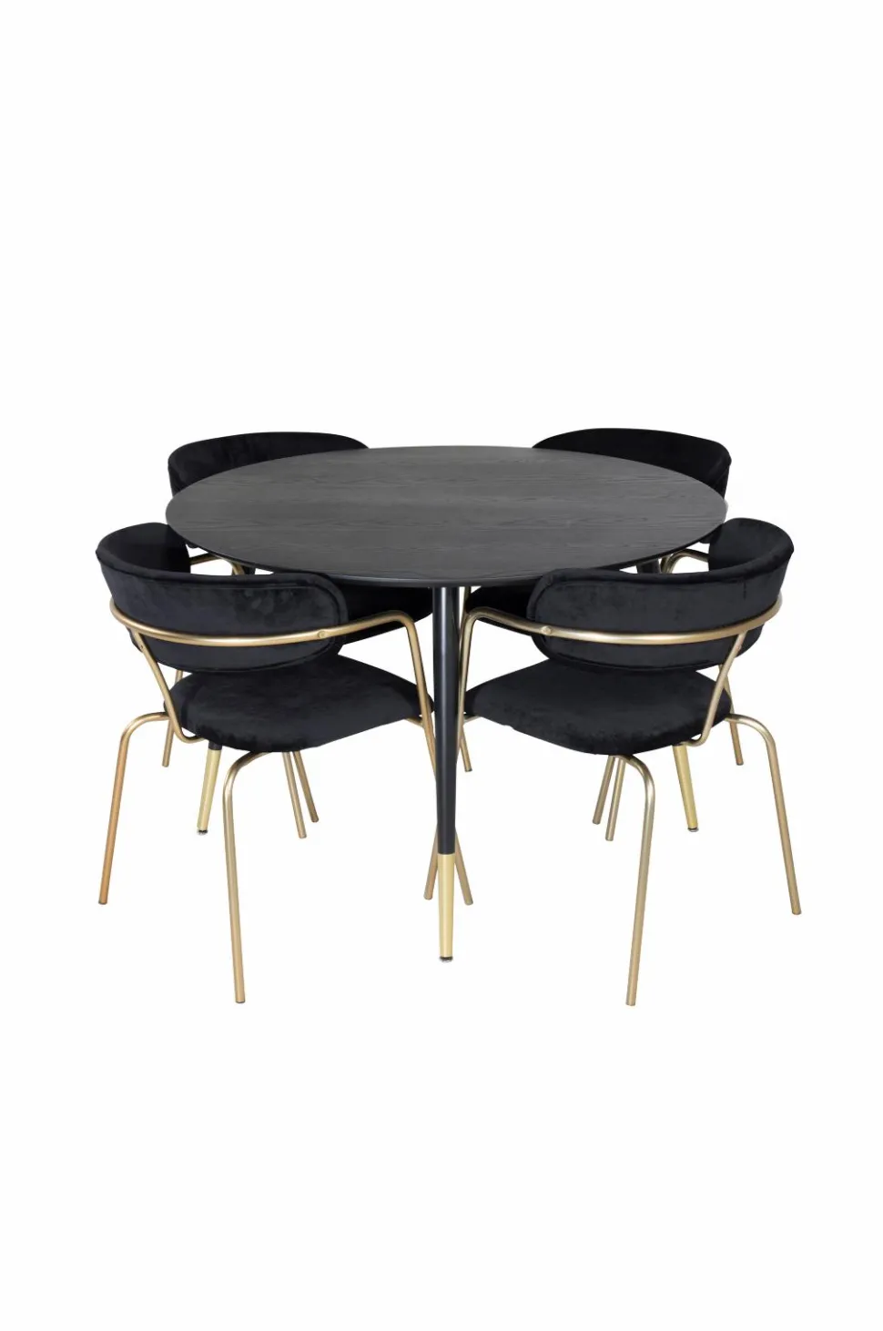 Venture Home Spisegruppe Dipp med 4 stk. stole Arrow