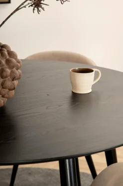 Venture Home Spisegruppe Dipp med 4 spisebordsstole Velvet Stitches