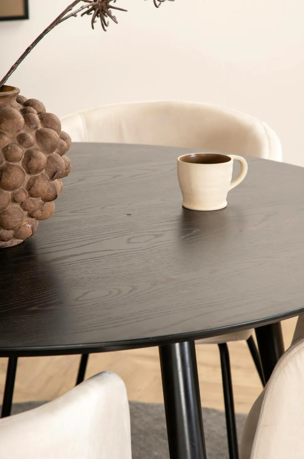 Venture Home Spisegruppe Dipp med 4 spisebordsstole Berit