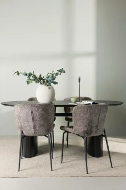 Venture Home Spisegruppe Isolde med 4 stk. stole Modesto