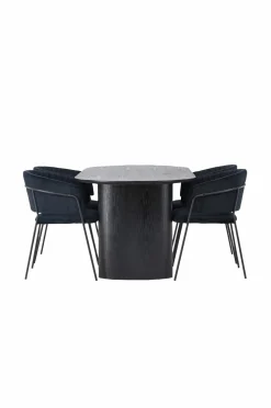 Venture Home Spisegruppe Isolde med 4 stole Selma