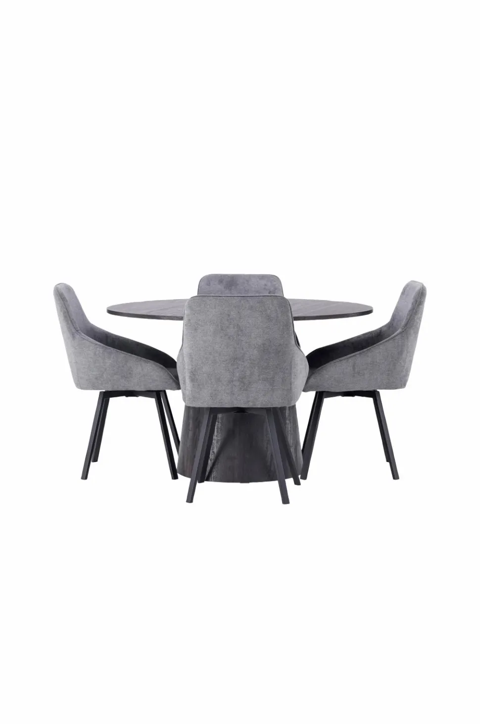 Venture Home Spisegruppe Lanzo med 4 stole Rosie