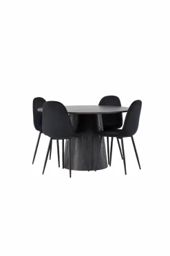 Venture Home Spisegruppe Lanzo med 4 stole Polar