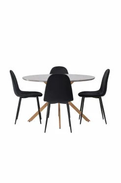 Venture Home Spisegruppe Piazza og stolene Polar