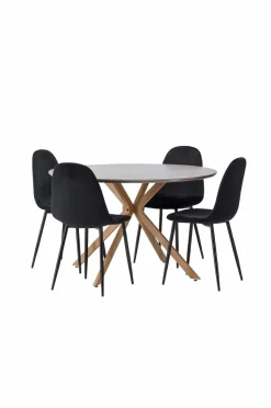 Venture Home Spisegruppe Piazza og stolene Polar