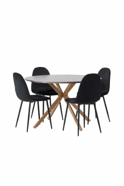 Venture Home Spisegruppe Piazza og stolene Polar
