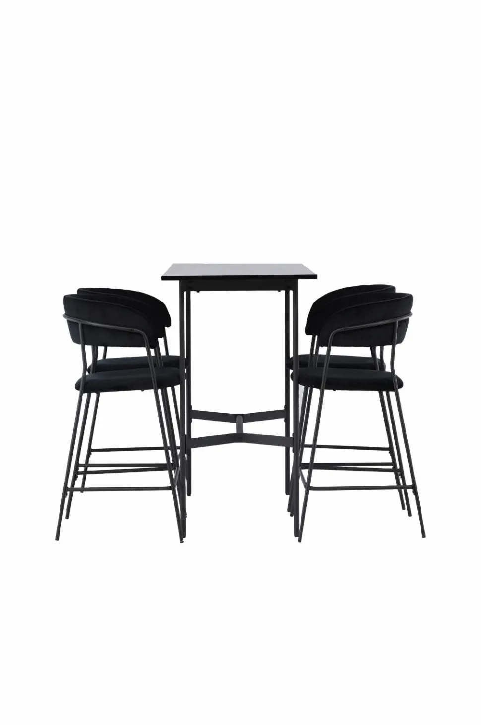 Venture Home Spisegruppe Rax med 4 stole Lui