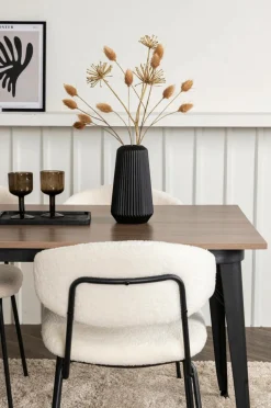 Venture Home Spisegruppe Tempe med 4 spisebordsstole Chico