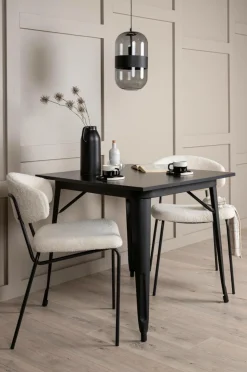 Venture Home Spisegruppe Tempe med 2 spisebordsstole Chico