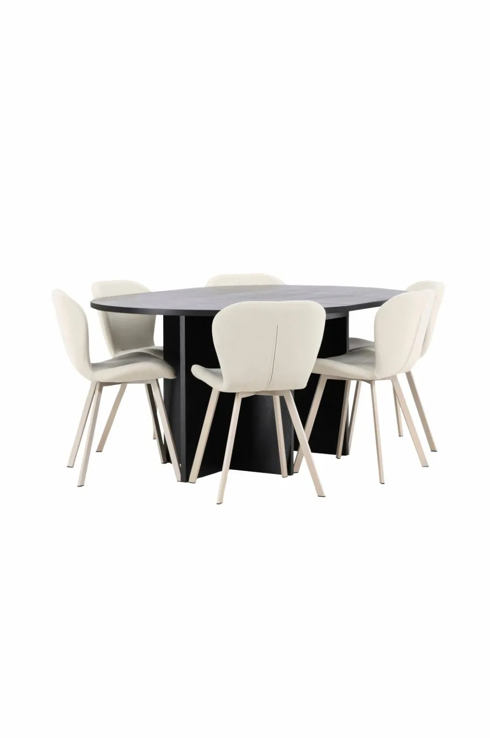 Venture Home Strada-spisebord med Lilja-stol
