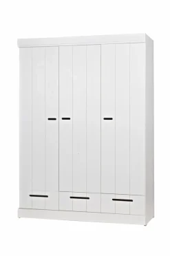 WOOOD Garderobe Connect m struktur, H195xB140xD53