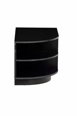 WOOOD TV-bænk Finca rund venstre 78 cm