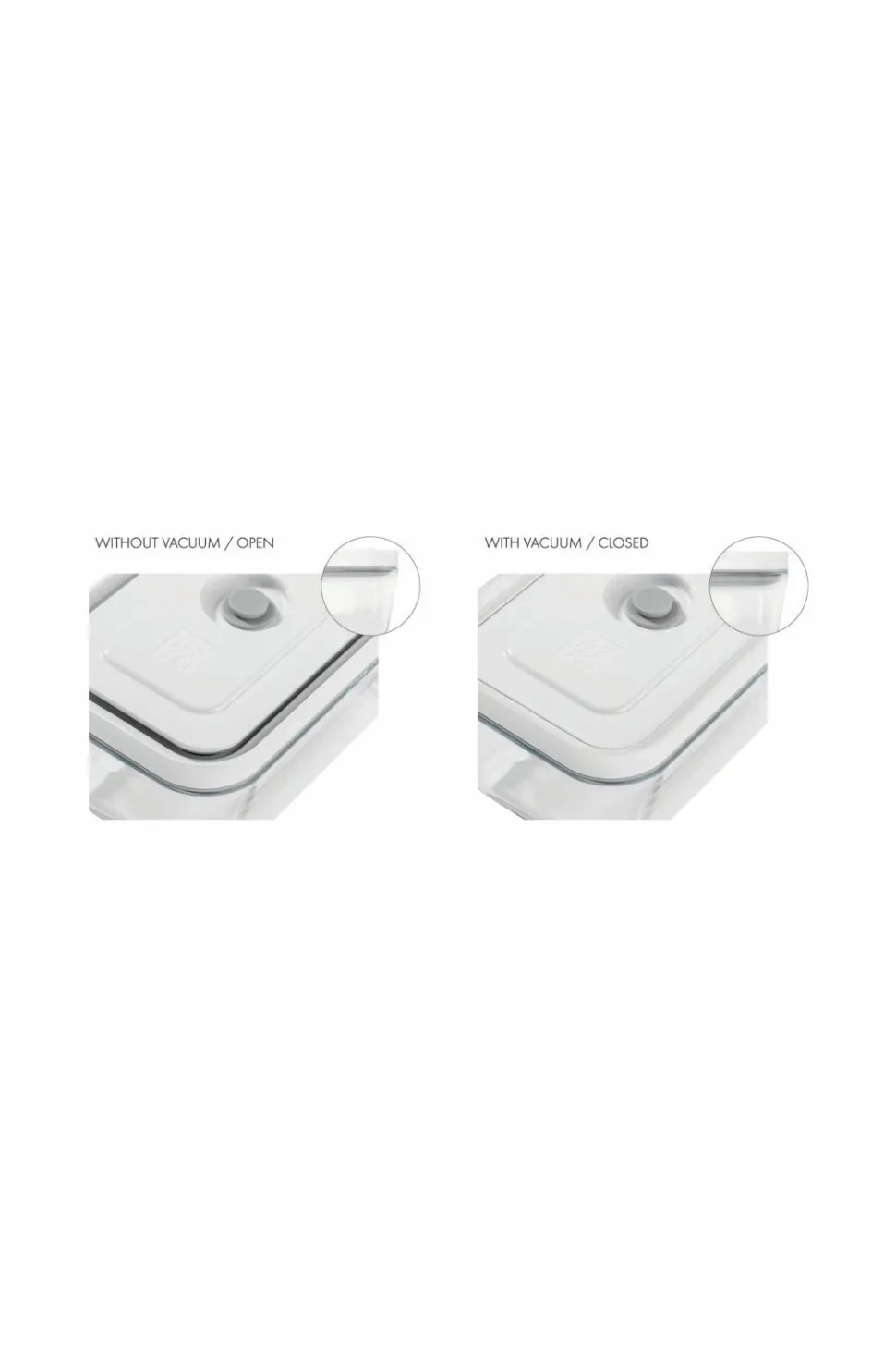ZWILLING Vakuumbeholder Fresh & Save 2000 ml Glas